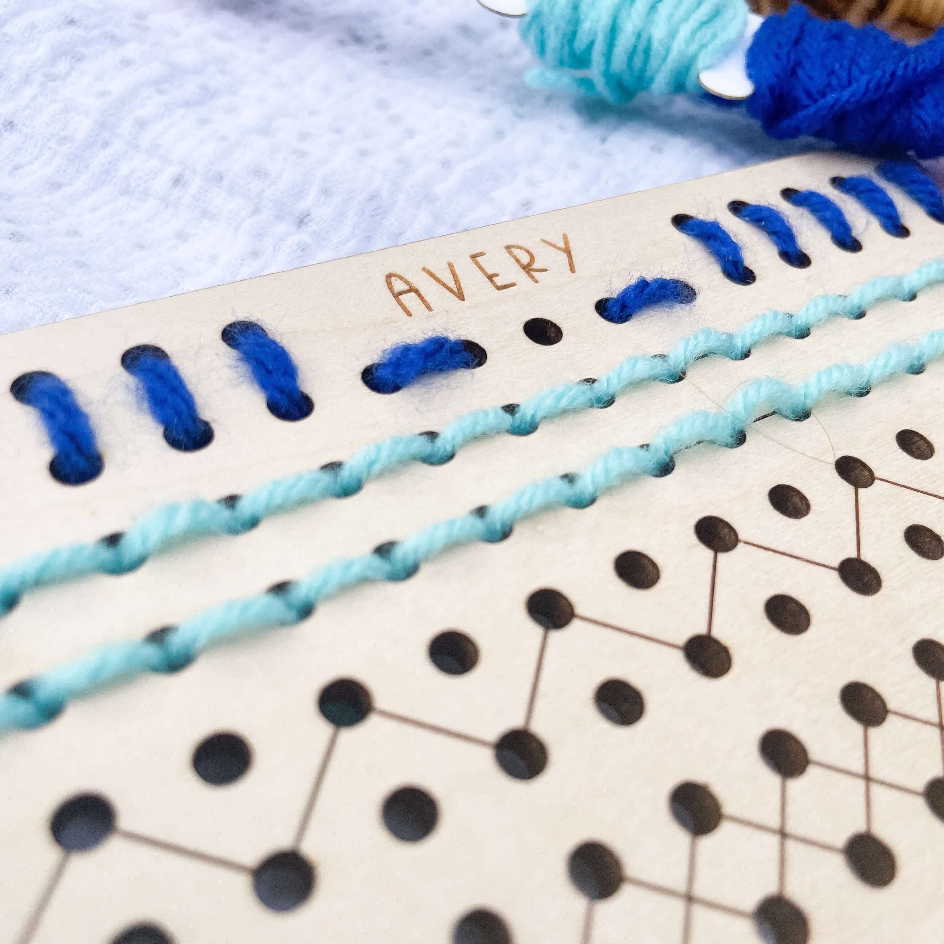 Yarn Embroidery Pattern Yarn Embroidery – Grace & Grain Design Company
